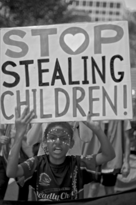 'I have seen a number of families persecuted in this way, having their children removed essentially because they are Aboriginal.'