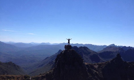 The Tasmanian wilderness. 