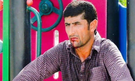 refugee on Nauru who was punched during a protest