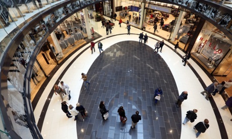 Mall of Berlin. German shoppers contributed to 1.1% rise in eurozone retail sales in January