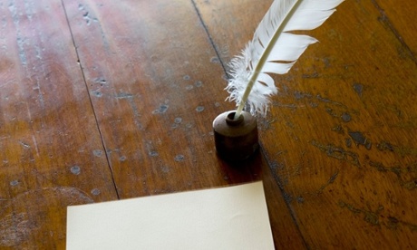 quill and paper