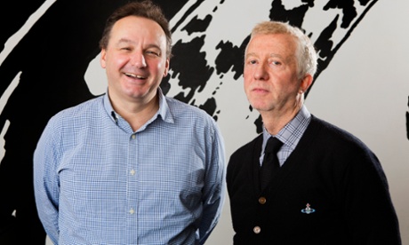 Jon Thoday and Jimmy Mulville; £100m BBC3 bid was rejected by Danny Cohen