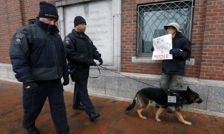 tsarnaev protester boston