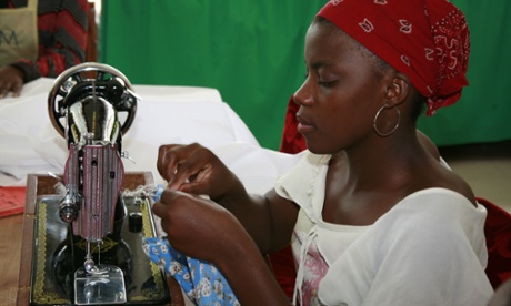  A beneficiary of Leonard Cheshire Disability’s Southern Africa Livelihoods Programme.