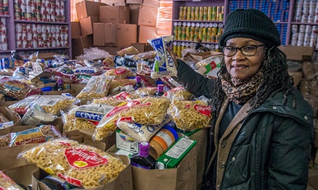 Jan Ridgeway at the The Greater Cleveland Food Bank.