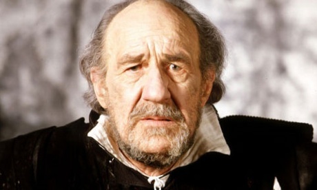 Michael Hordern as KIng Lear in Miller's 1982 production