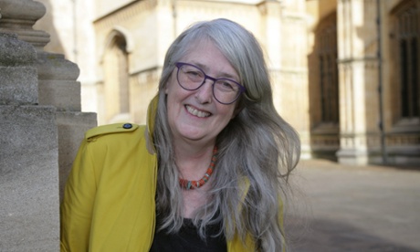 Mary Beard at The Sheldonian Theatre, Oxford.