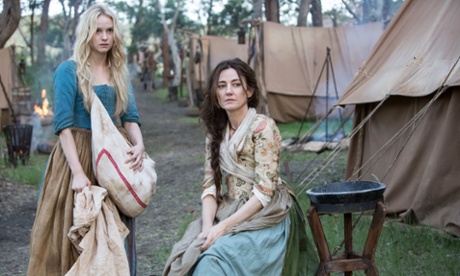 Banished: Joanna Vanderham as Katherine and Orla Brady as Anne.