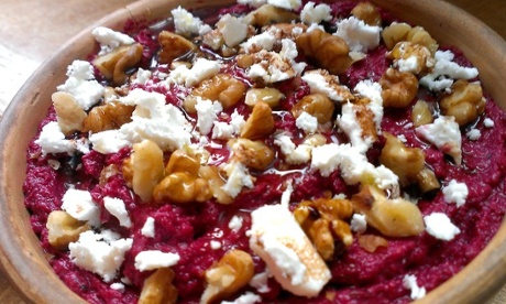 Balsamic, Beetroot and Walnut Dip