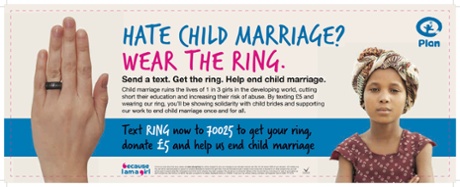 TLF adapted Plan child marriage campaign