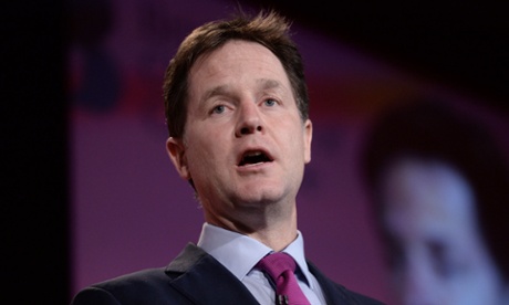 Nick Clegg told the caller: I will bet you several pints that the Liberal Democrats will have many, many, many, many, many more MPs than your party after the election.’