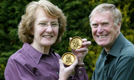 Joyce Smith with her medals