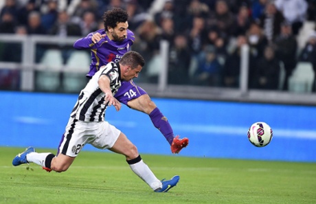 Mohammed Salah strikes a superb opening goal.