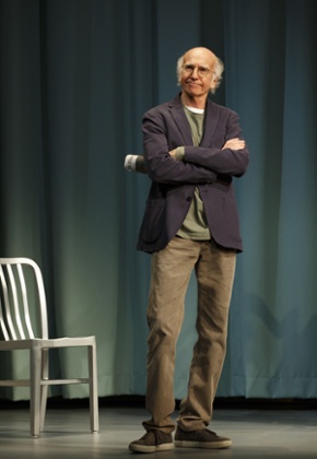 Larry David in Fish in the Dark.