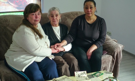 Heidi`s sister (left), mother (centre) and niece.