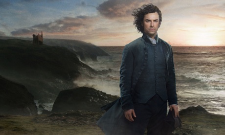 Poldark (BBC1): Aiden Turner as Ross Poldark.