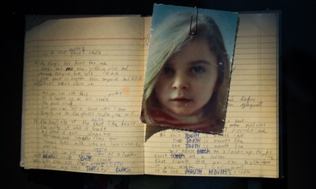 Notes and a personal picture on display in the Björk retrospective at MoMA in New York City.