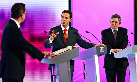 The BBC's election debate in 2010