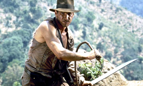 Harrison Ford in Indiana Jones and the Temple of Doom