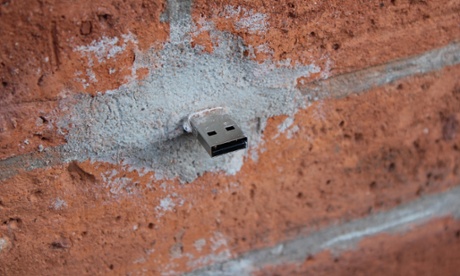 A USB Dead Drop.