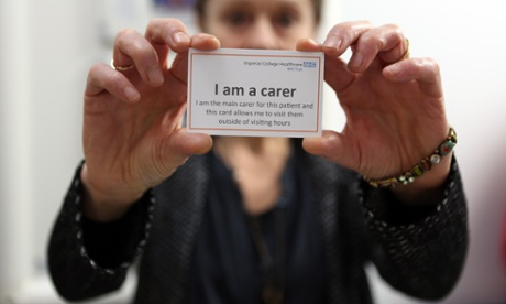 Schemes allowing carers to remain with dementia patients in hospitals are already in place in some parts of the country. Campaigners hope to extend it to all hospitals.