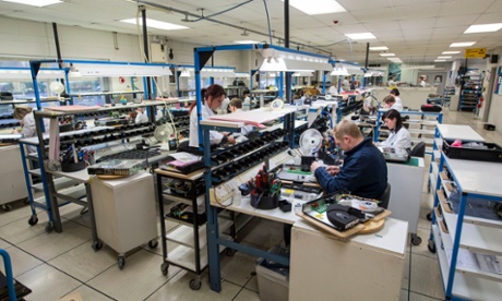 Naim's factory floor.