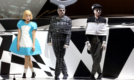 Alice in Wonderland opera by Netia Jones