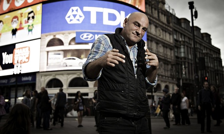 Romanian migrant Stefan, who features in the documentary