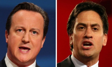 David Cameron and Ed Miliband