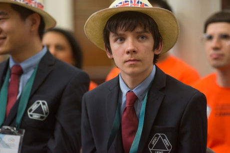 Asa Butterfield plays an autistic maths prodigy in the movie X+Y