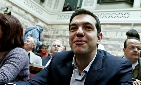 Alexis Tsipras, the Greek prime minister: is it fair to describe his Syriza party as 'far-left'? Pho