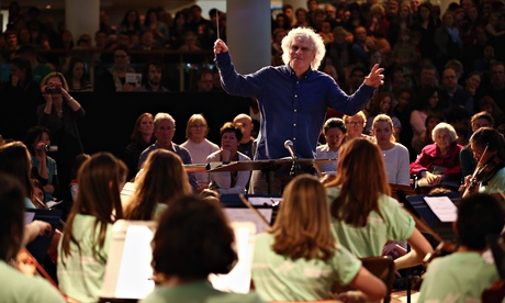 Simon Rattle conducts the Young Orchestra for London: 'Rattle’s return should bring an upsurge of ta
