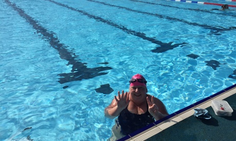 Glorious sunny day at Charlton Lido