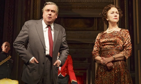 Richard McCabe and Helen Mirren in The Audience.