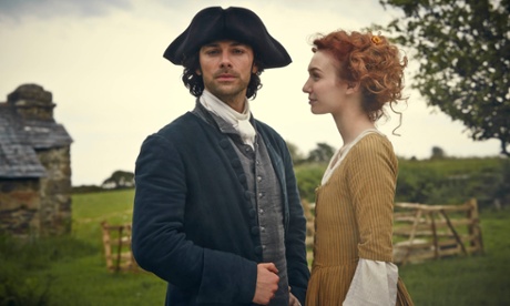 Poldark: stars Aidan Turner and Eleanor Tomlinson
