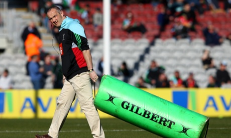 Conor O'Shea, the Harlequins director of rugby, is not pleased by many aspects of the modern game.