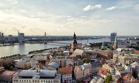 The Latvia capital of Riga