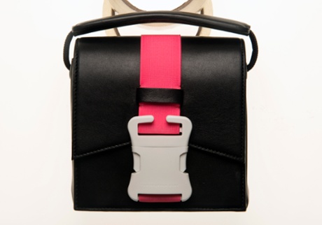 Christopher Kane's seatbelt bag.