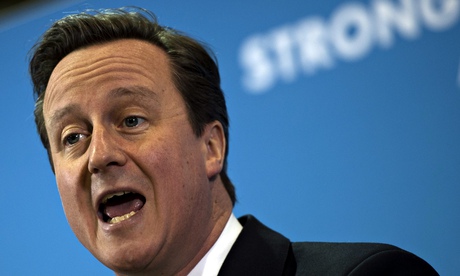 David Cameron speaking on 2 March