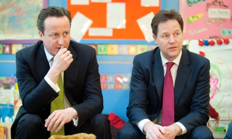 David Cameron and Nick Clegg