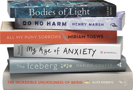 The Wellcome Trust Book Prize 2015 shortlist.