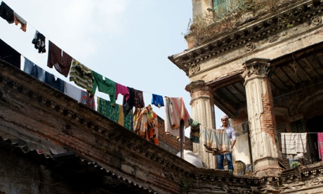 Baro Bari building in Old Dhaka.