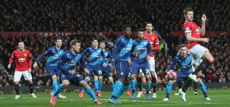 A fancy flick on from Michael Carrick.