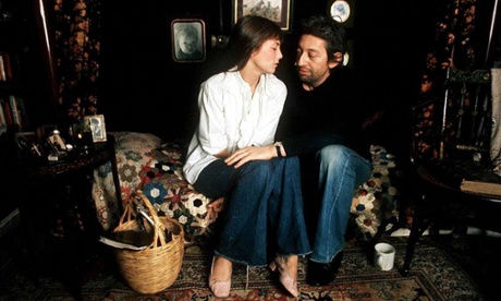 Serge Gainsbourg and Jane Birkin in 1974