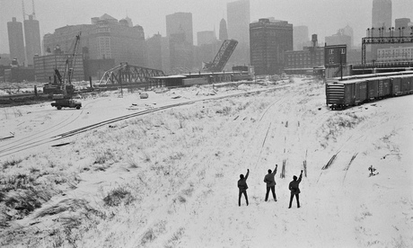 Black Panthers in Chicago, Illinois, 1969, by Hiroji Kubota