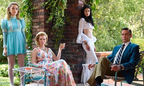 This could be the last time ... Sally Draper (Kiernan Shipka), Betty Francis (January Jones), Megan Draper (Jessica Pare) and Don Draper (Jon Hamm) .