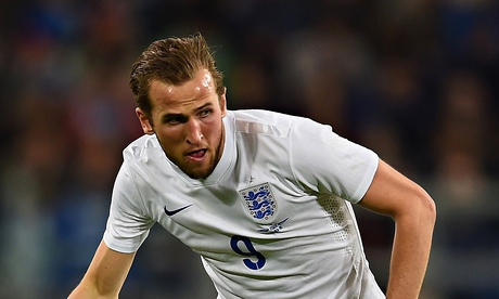 England's Harry Kane during the international friendly match against Italy and in Turin