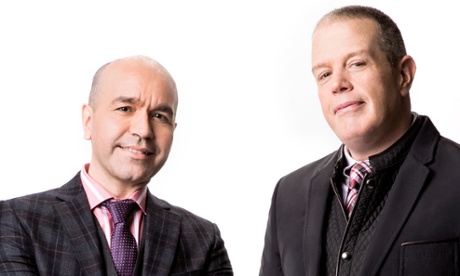 Mad Men bloggers Tom and Lorenzo.