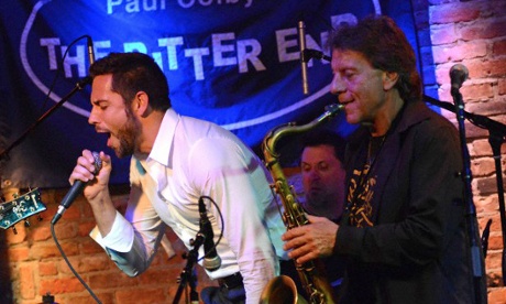 A jam session at the Bitter End.