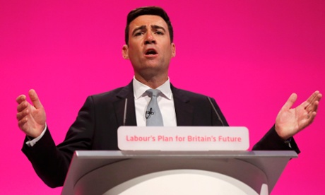 The shadow health secretary, Andy Burnham.
